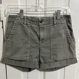 Vince Gray Oversized Pocket Cargo Shorts Gray Size 24 X1